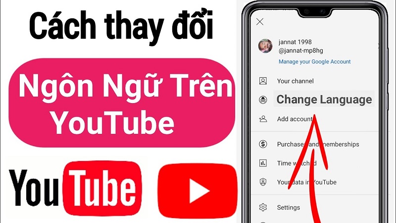 6+ Cách thay đổi ngôn ngữ trên Youtube – thay đổi quốc gia